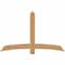 Ekena Millwork Bellingham Timber Gable Bracket, Western Red Cedar, 72"W x 45"H x 1 1/2"D x 5 1/2"F, 15/12 Pitch GBW072X45X0206BEL00SWR - alternate 1